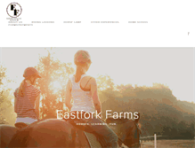 Tablet Screenshot of eastforkfarms.com